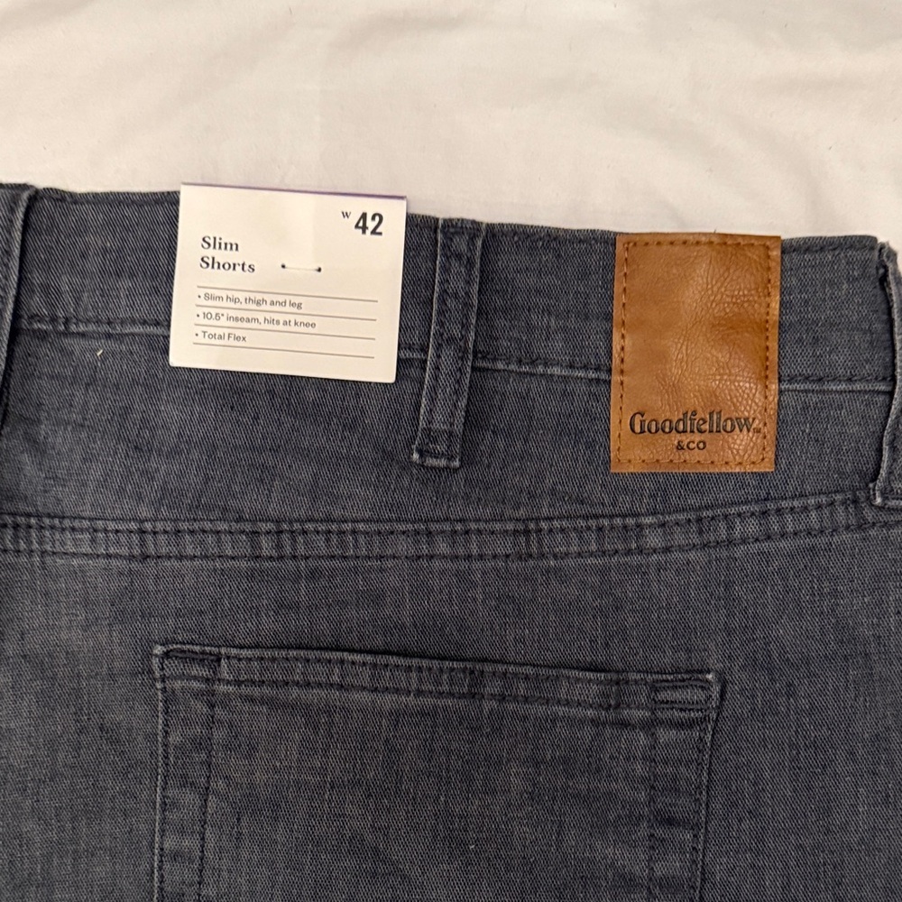 Goodfellow & Co Men's Charcoal Jean Shorts - Picture 7 of 7